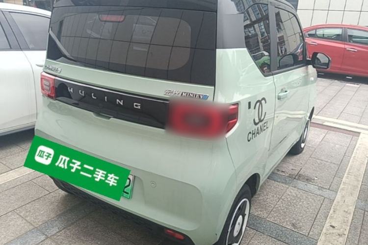 Used Wuling Hongguang MINIEV 2022 Macaron Premium Model – Lithium Ternary Battery Rear Right 45 Deg