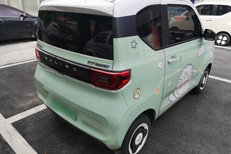 Used Wuling Hongguang MINIEV 2022 Macaron Premium Model – Lithium Ternary Battery Rear Right 45 Deg