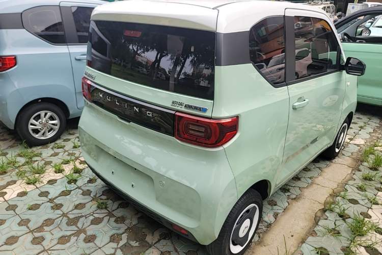 Used Wuling Hongguang MINIEV 2022 Macaron Premium Model – Lithium Iron Phosphate Rear Right 45 Deg