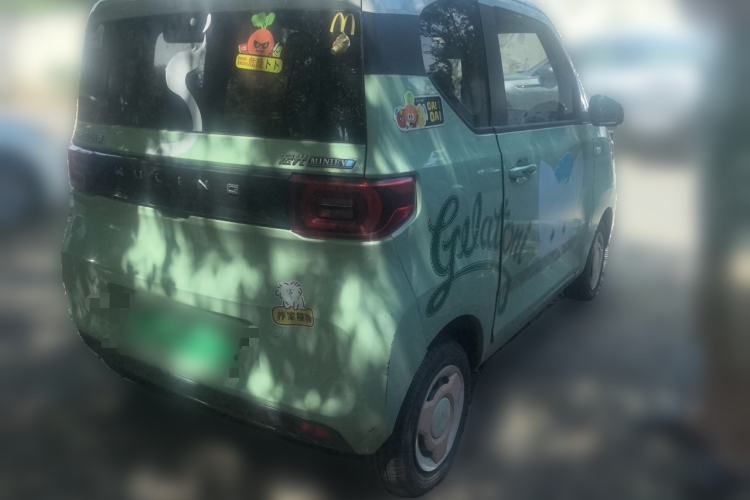 Used Wuling Hongguang MINIEV 2022 Macaron Premium Model – Lithium Ternary Battery Rear Right 45 Deg