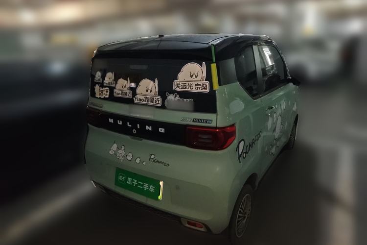 Used Wuling Hongguang MINIEV 2022 Macaron Fashion Model Lithium Iron Phosphate Rear Right 45 Deg