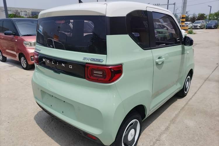 Used Wuling Hongguang MINIEV 2022 Macaron Premium Model – Lithium Iron Phosphate Rear Right 45 Deg