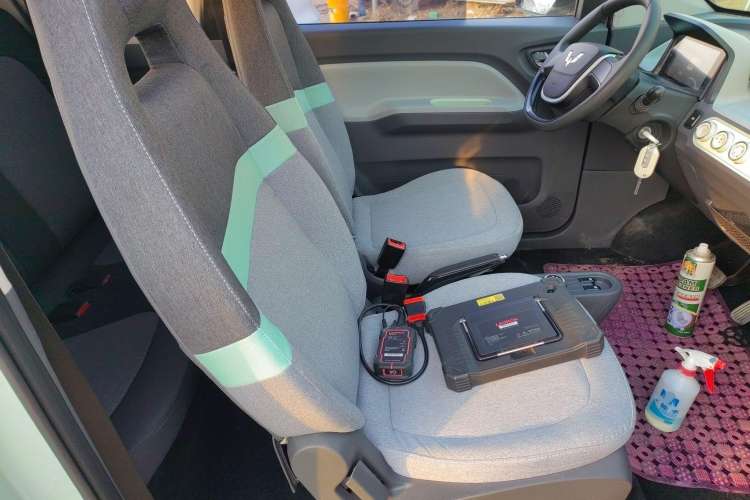Used Wuling Hongguang MINIEV 2022 Macaron Premium Model – Lithium Iron Phosphate Right Front Seat