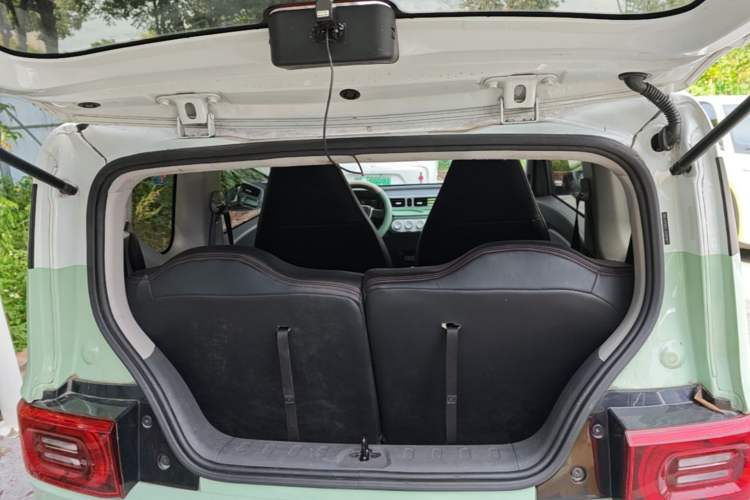 Used Wuling Hongguang MINIEV 2022 Macaron Fashion Edition Lithium-Nickel-Cobalt-Alpha-oxide Trunk