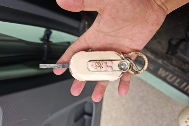 Used Wuling Hongguang MINIEV 2022 Macaron Fashion Model Lithium Iron Phosphate Vehicle Key