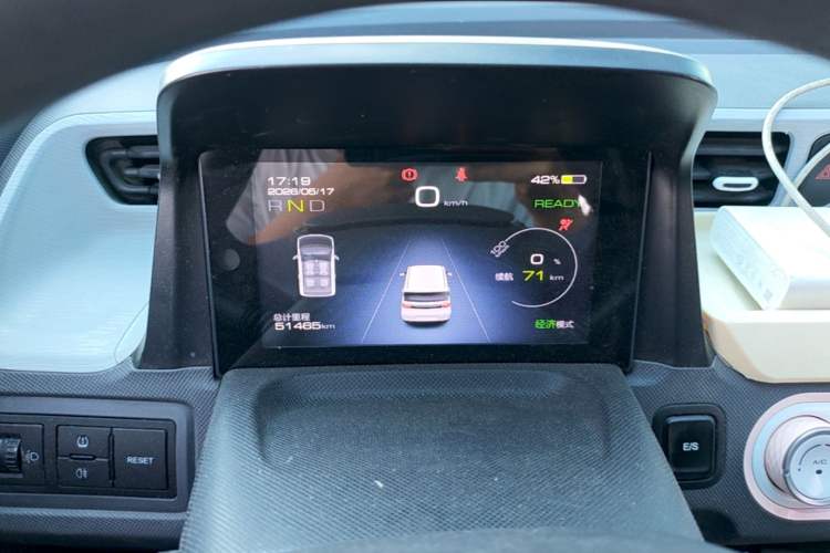 Used Wuling Hongguang MINIEV 2022 Macaron Premium Model – Lithium Iron Phosphate Instrument Cluster