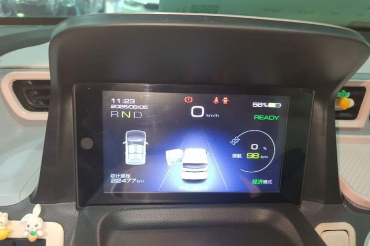 Used Wuling Hongguang MINIEV 2022 Macaron Premium Model – Lithium Iron Phosphate Instrument Cluster