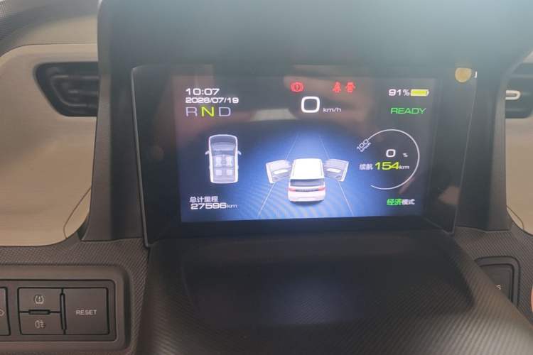 Used Wuling Hongguang MINIEV 2022 Macaron Premium Model – Lithium Iron Phosphate Instrument Cluster