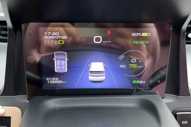 Used Wuling Hongguang MINIEV 2022 Macaron Fashion Model Lithium Iron Phosphate Odometer Close Up