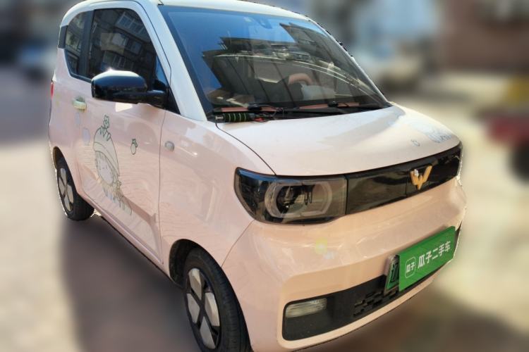 Used Wuling Hongguang MINIEV 2022 Macaron Premium Model – Lithium Ternary Battery Front Right 45 Deg