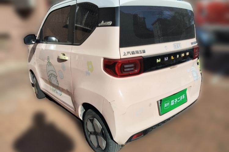 Used Wuling Hongguang MINIEV 2022 Macaron Premium Model – Lithium Ternary Battery Rear Left 45 Deg