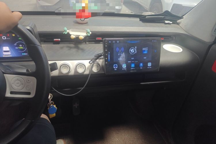 Used Wuling Hongguang MINIEV 2022 GAMEBOY 300km Enthusiast Model with Lithium Iron Phosphate Audio And AC Panel