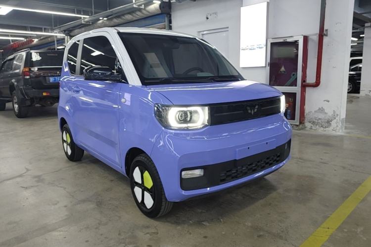 Used Wuling Hongguang MINIEV 2022 Macaron Colorful Edition Lithium-Ion Battery Front Right 45 Deg