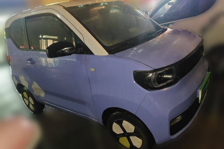 Used Wuling Hongguang MINIEV 2022 Macaron Colorful Edition Lithium Iron Phosphate Front Right 45 Deg