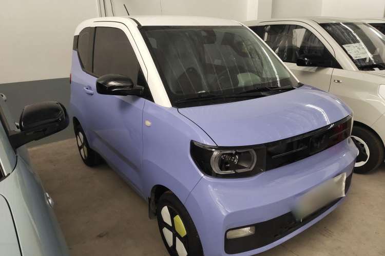 Used Wuling Hongguang MINIEV 2022 Macaron Colorful Edition Lithium-Ion Battery Front Right 45 Deg