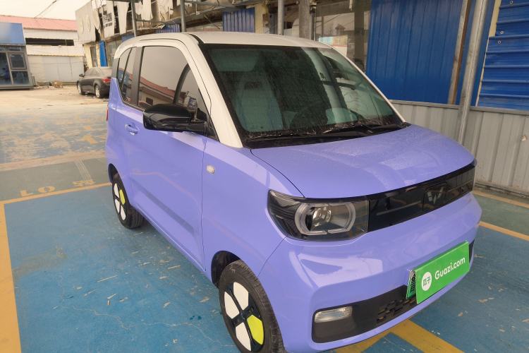 Used Wuling Hongguang MINIEV 2022 Macaron Colorful Edition Lithium-Ion Battery Front Right 45 Deg