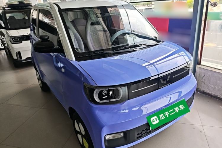Used Wuling Hongguang MINIEV 2022 Macaron Colorful Edition Lithium-Ion Battery Front Right 45 Deg