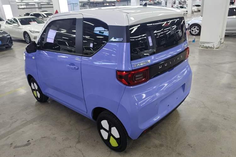Used Wuling Hongguang MINIEV 2022 Macaron Colorful Edition Lithium-Ion Battery Rear Left 45 Deg