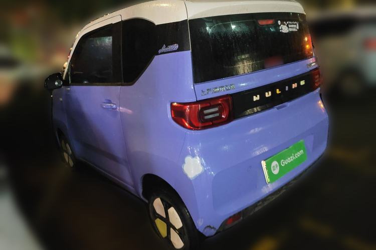 Used Wuling Hongguang MINIEV 2022 Macaron Colorful Edition Lithium Iron Phosphate Rear Left 45 Deg