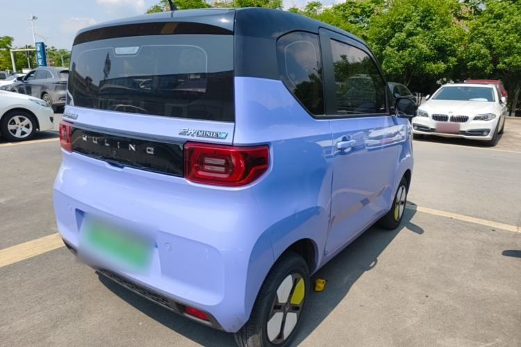 Used Wuling Hongguang MINIEV 2022 Macaron-Color Edition Lithium Iron Phosphate Rear Right 45 Deg