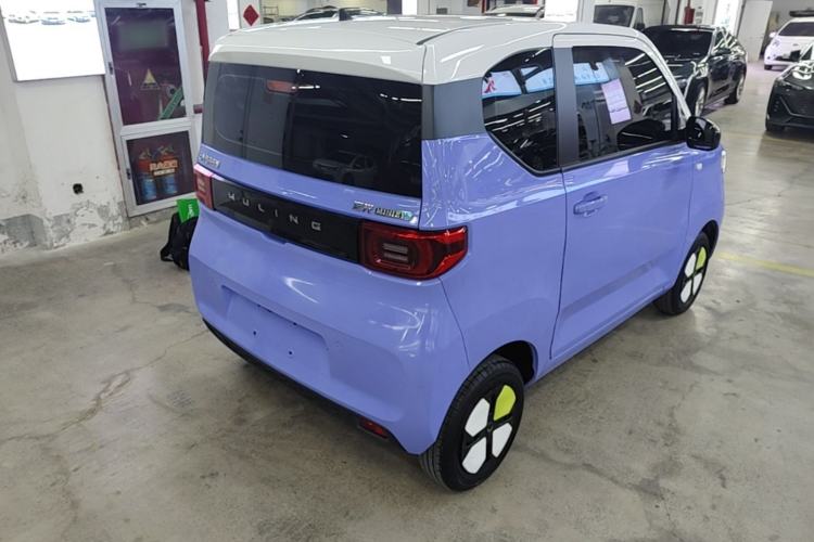 Used Wuling Hongguang MINIEV 2022 Macaron Colorful Edition Lithium-Ion Battery Rear Right 45 Deg