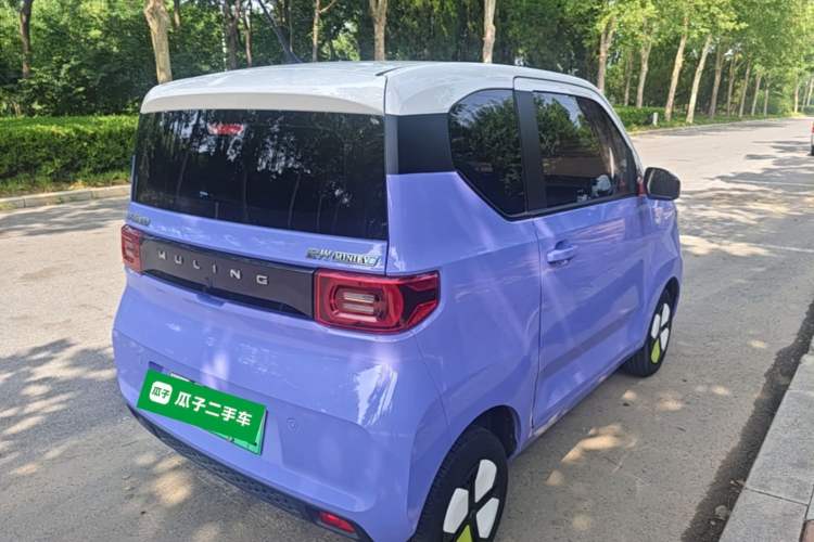 Used Wuling Hongguang MINIEV 2022 Macaron-Color Edition Lithium Iron Phosphate Rear Right 45 Deg