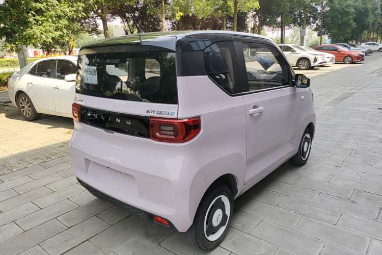Used Wuling Hongguang MINIEV 2022 Macaron Premium Model – Lithium Iron Phosphate Rear Right 45 Deg