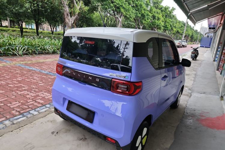 Used Wuling Hongguang MINIEV 2022 Macaron Colorful Edition Lithium-Ion Battery Rear Right 45 Deg