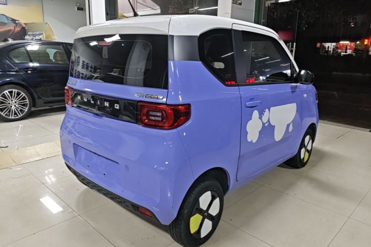 Used Wuling Hongguang MINIEV 2022 Macaron Colorful Edition Lithium-Ion Battery Rear Right 45 Deg