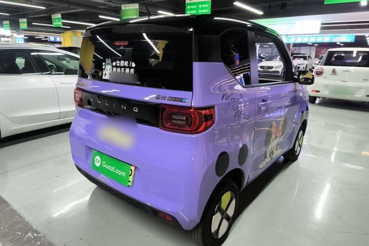 Used Wuling Hongguang MINIEV 2022 Macaron-Color Edition Lithium Iron Phosphate Rear Right 45 Deg