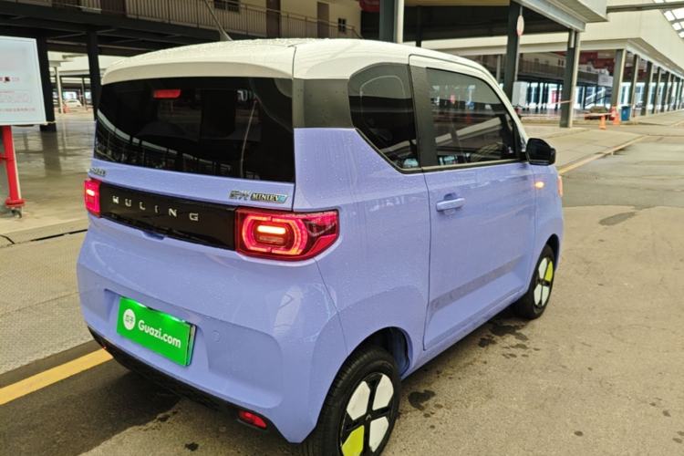 Used Wuling Hongguang MINIEV 2022 Macaron Colorful Edition Lithium-Ion Battery Rear Right 45 Deg