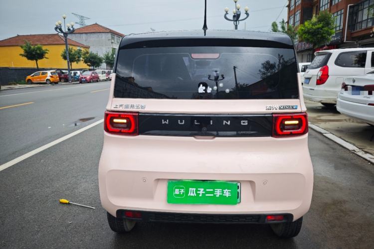 Used Wuling Hongguang MINIEV 2022 Macaron Fashion Edition Lithium-Nickel-Cobalt-Alpha-oxide Rear