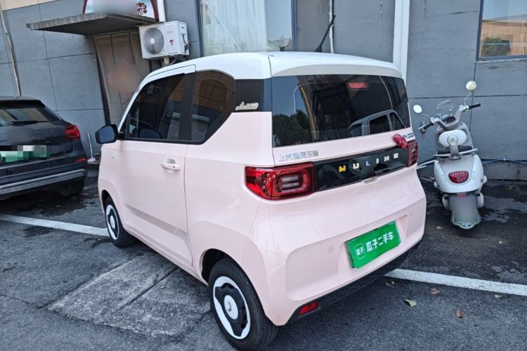 Used Wuling Hongguang MINIEV 2022 Macaron Premium Model – Lithium Iron Phosphate Rear Left 45 Deg