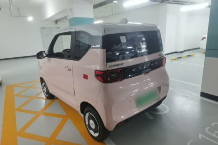 Used Wuling Hongguang MINIEV 2022 Macaron Premium Model – Lithium Ternary Battery Rear Left 45 Deg