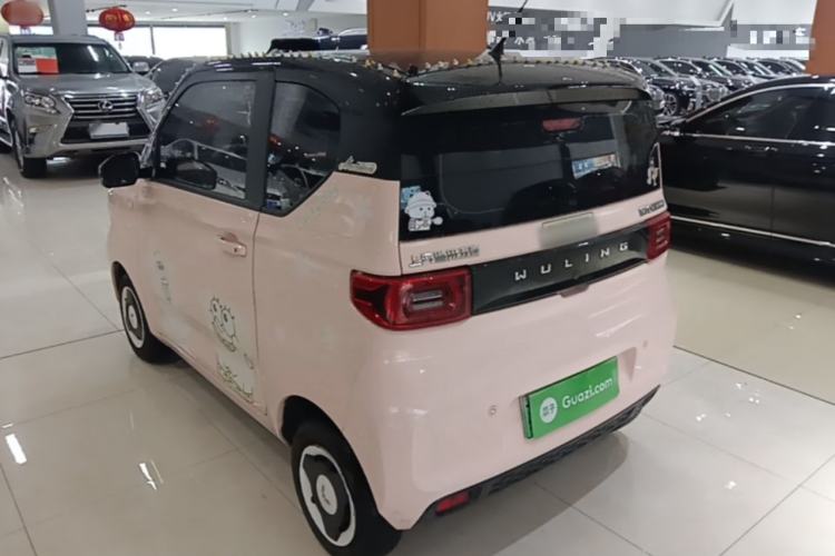 Used Wuling Hongguang MINIEV 2022 Macaron Premium Model – Lithium Iron Phosphate Rear Left 45 Deg