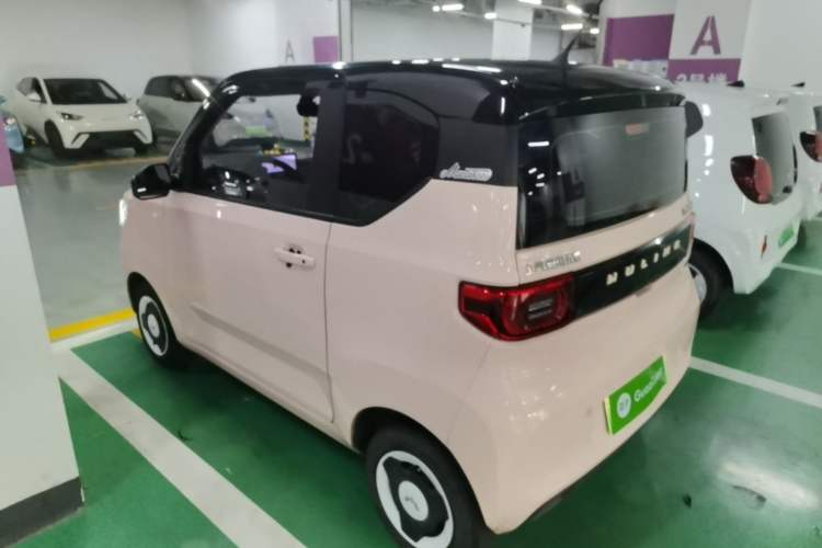 Used Wuling Hongguang MINIEV 2022 Macaron Premium Model – Lithium Iron Phosphate Rear Left 45 Deg