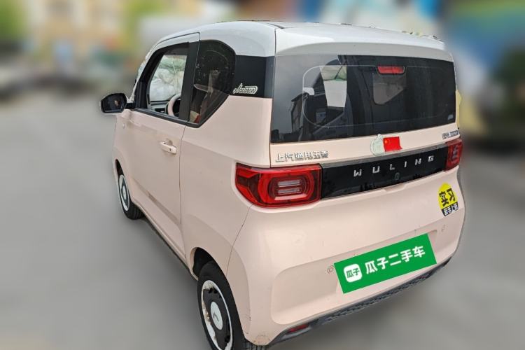 Used Wuling Hongguang MINIEV 2022 Macaron Fashion Edition Lithium-Nickel-Cobalt-Alpha-oxide Rear Left 45 Deg