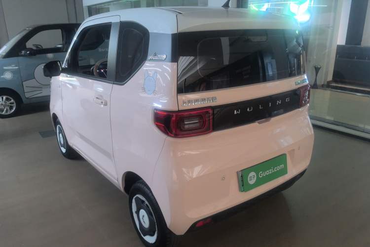 Used Wuling Hongguang MINIEV 2022 Macaron Premium Model – Lithium Iron Phosphate Rear Left 45 Deg