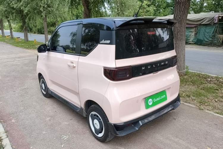 Used Wuling Hongguang MINIEV 2022 Macaron Premium Model – Lithium Iron Phosphate Rear Left 45 Deg
