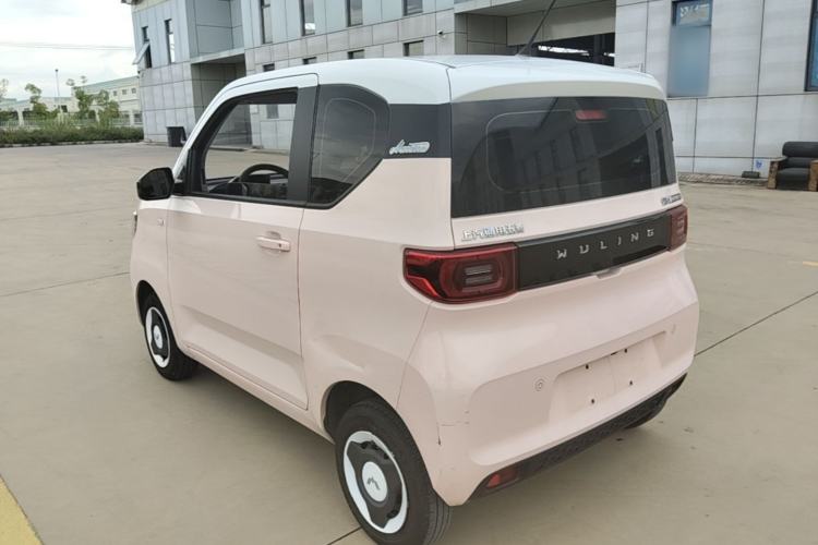 Used Wuling Hongguang MINIEV 2022 Macaron Fashion Model Lithium Iron Phosphate Rear Left 45 Deg
