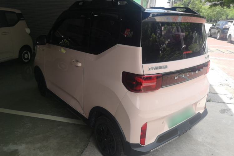 Used Wuling Hongguang MINIEV 2022 GAMEBOY 300km Enthusiast Model with Lithium Iron Phosphate Rear Left 45 Deg