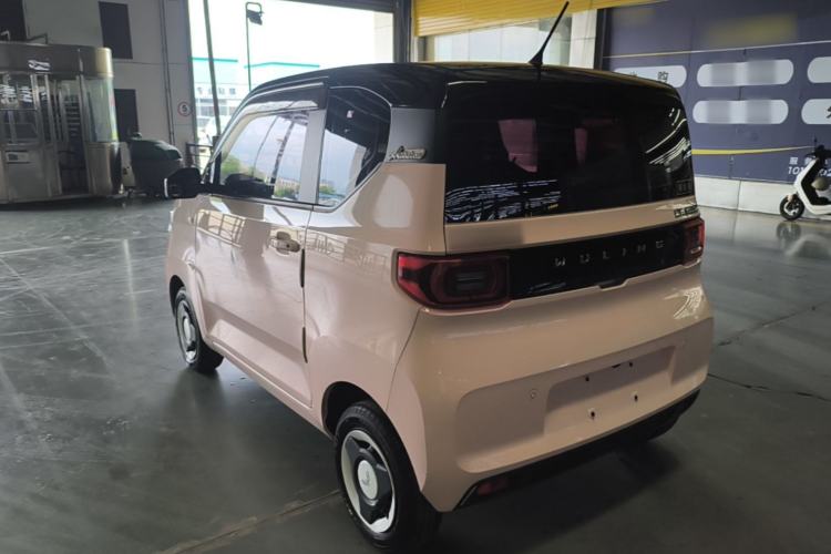 Used Wuling Hongguang MINIEV 2022 Macaron Premium Model – Lithium Ternary Battery Rear Left 45 Deg