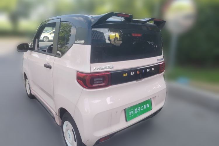 Used Wuling Hongguang MINIEV 2022 Macaron Fashion Model Lithium Iron Phosphate Rear Left 45 Deg