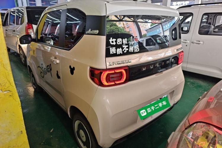 Used Wuling Hongguang MINIEV 2022 Macaron Premium Model – Lithium Iron Phosphate Rear Left 45 Deg