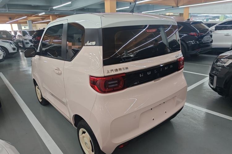 Used Wuling Hongguang MINIEV 2022 Macaron Premium Model – Lithium Ternary Battery Rear Left 45 Deg