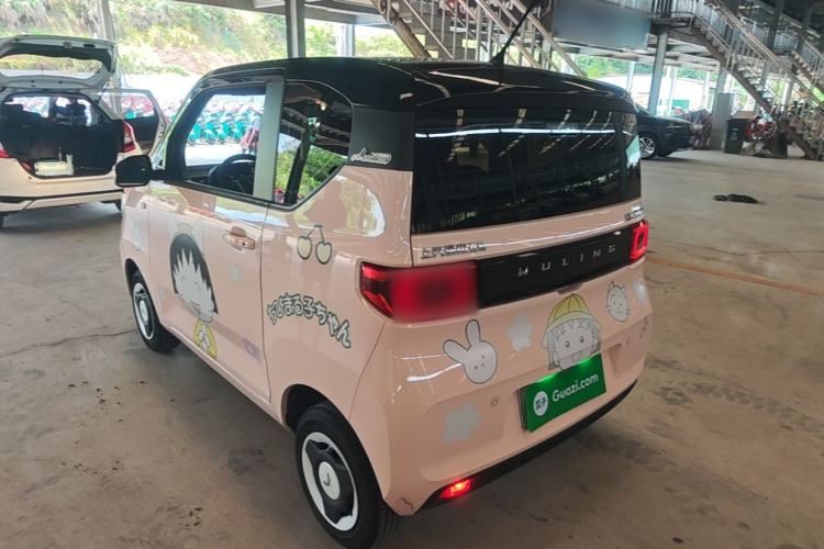 Used Wuling Hongguang MINIEV 2022 Macaron Premium Model – Lithium Iron Phosphate Rear Left 45 Deg