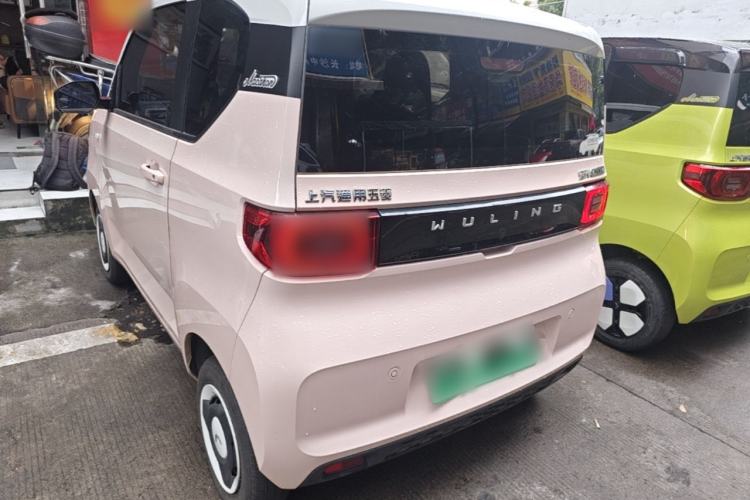 Used Wuling Hongguang MINIEV 2022 Macaron Premium Model – Lithium Iron Phosphate Rear Left 45 Deg