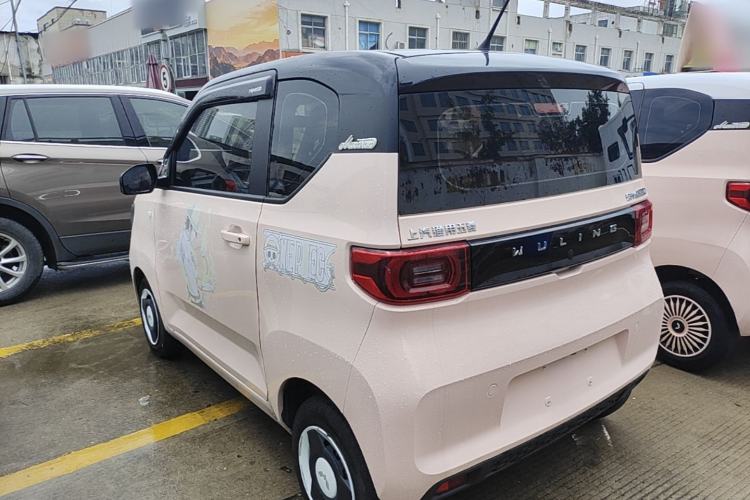 Used Wuling Hongguang MINIEV 2022 Macaron Premium Model – Lithium Iron Phosphate Rear Left 45 Deg