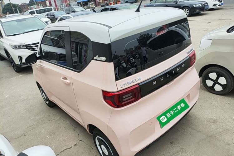 Used Wuling Hongguang MINIEV 2022 Macaron Premium Model – Lithium Iron Phosphate Rear Left 45 Deg