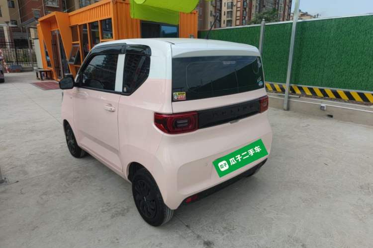 Used Wuling Hongguang MINIEV 2022 Macaron Premium Model – Lithium Iron Phosphate Rear Left 45 Deg